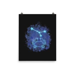 Cancer Neon Constellation