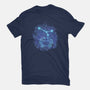 Cancer Neon Constellation-Mens-Basic-Tee-nickzzarto