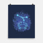 Cancer Neon Constellation-None-Matte-Poster-nickzzarto
