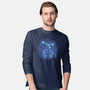 Cancer Neon Constellation-Mens-Long Sleeved-Tee-nickzzarto