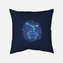 Cancer Neon Constellation-None-Removable Cover w Insert-Throw Pillow-nickzzarto