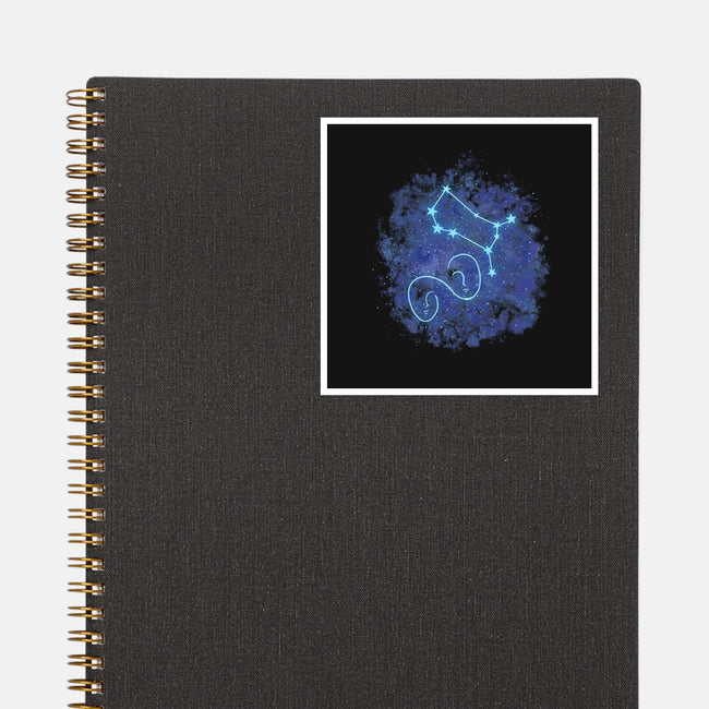 Gemini Neon Constellation-None-Glossy-Sticker-nickzzarto