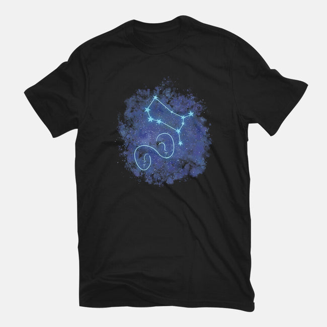Gemini Neon Constellation-Mens-Basic-Tee-nickzzarto