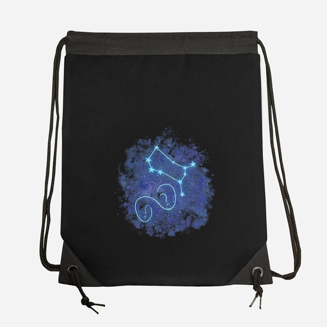 Gemini Neon Constellation-None-Drawstring-Bag-nickzzarto