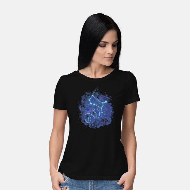 Gemini Neon Constellation-Womens-Basic-Tee-nickzzarto