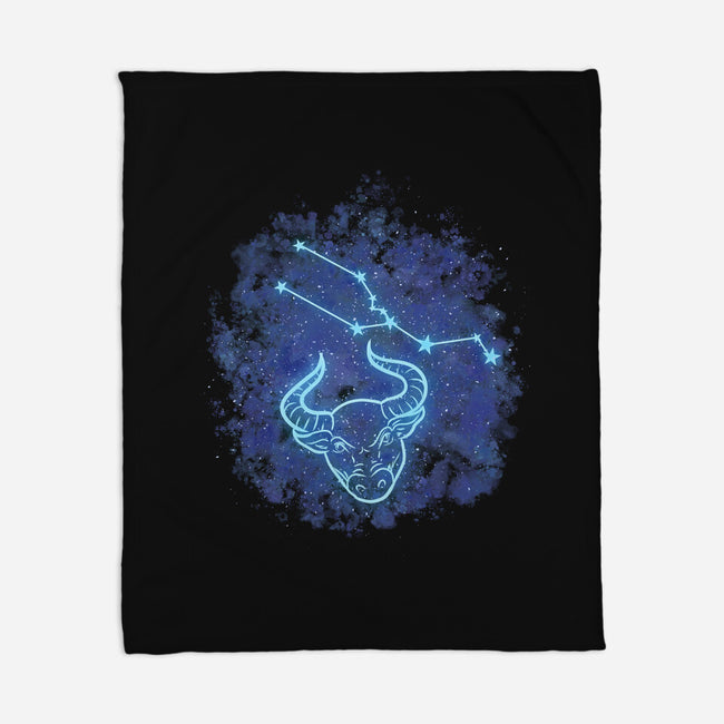 Taurus Constellation-None-Fleece-Blanket-nickzzarto
