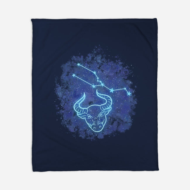 Taurus Constellation-None-Fleece-Blanket-nickzzarto