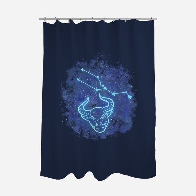 Taurus Constellation-None-Polyester-Shower Curtain-nickzzarto