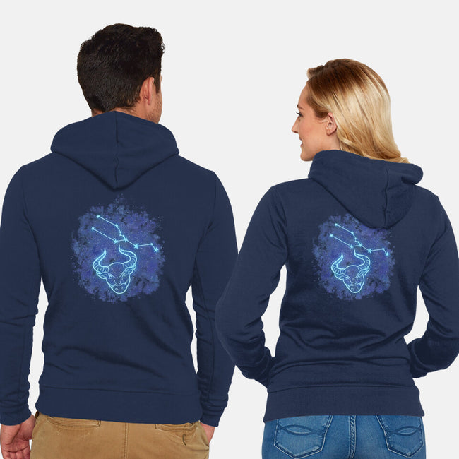 Taurus Constellation-Unisex-Zip-Up-Sweatshirt-nickzzarto