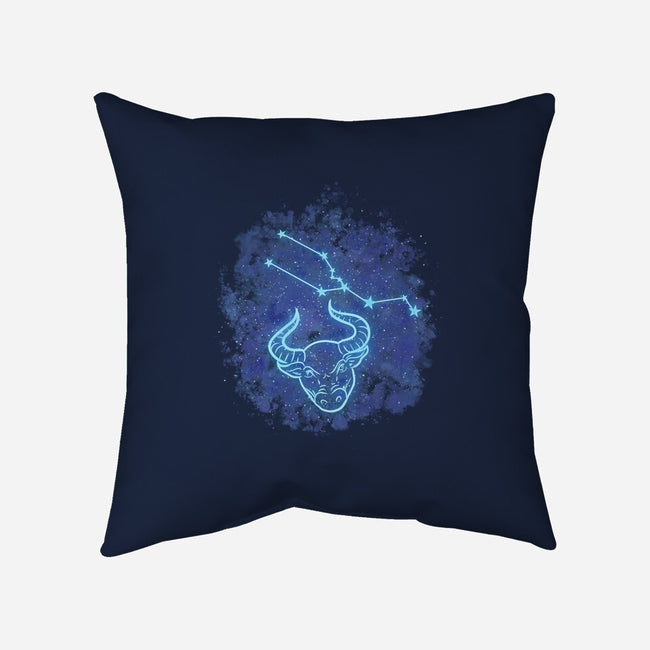 Taurus Constellation-None-Removable Cover w Insert-Throw Pillow-nickzzarto