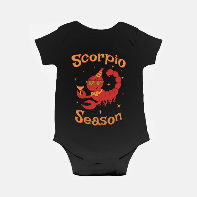 Scorpio Season-Baby-Basic-Onesie-WatershipBound