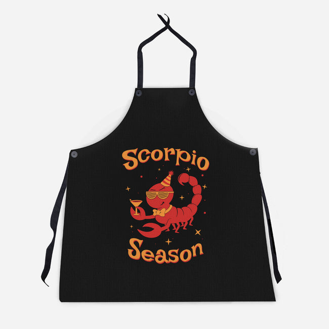 Scorpio Season-Unisex-Kitchen-Apron-WatershipBound