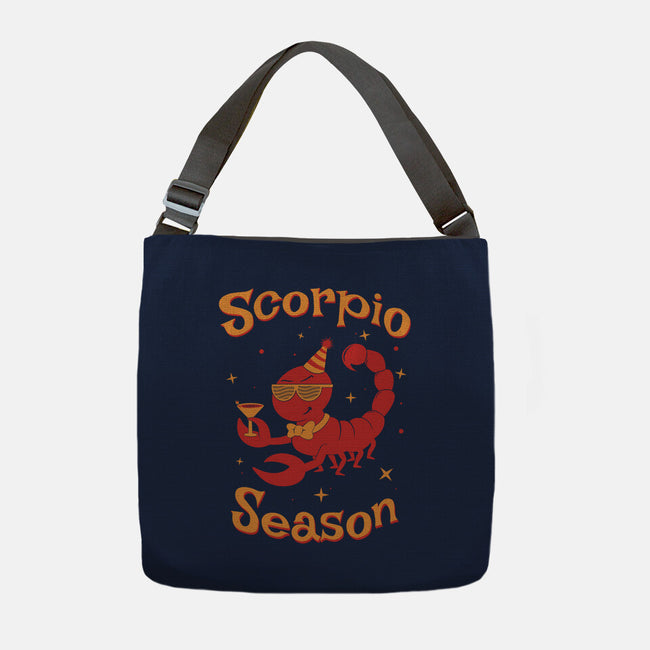 Scorpio Season-None-Adjustable Tote-Bag-WatershipBound