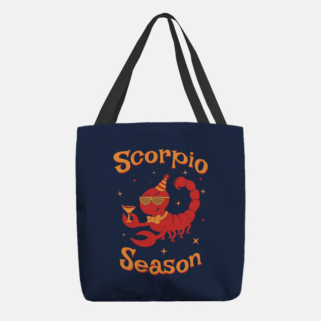 Scorpio Season-None-Basic Tote-Bag-WatershipBound