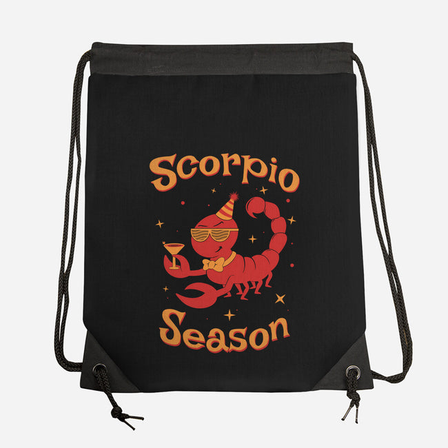 Scorpio Season-None-Drawstring-Bag-WatershipBound