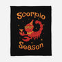Scorpio Season-None-Fleece-Blanket-WatershipBound