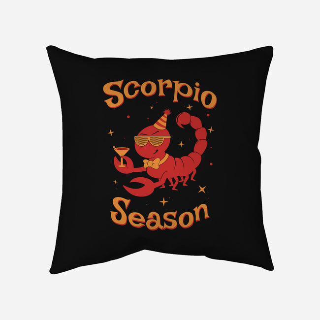 Scorpio Season-None-Removable Cover w Insert-Throw Pillow-WatershipBound