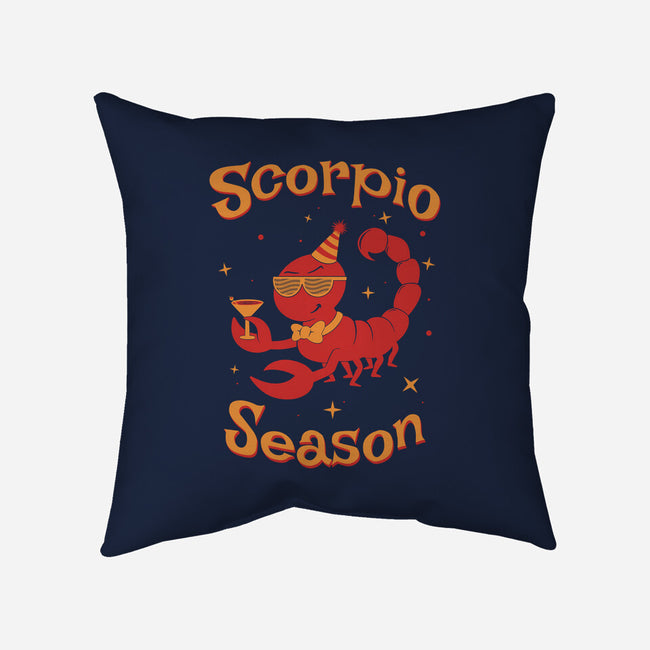 Scorpio Season-None-Removable Cover w Insert-Throw Pillow-WatershipBound