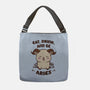 Eat Drink And Be Aries-None-Adjustable Tote-Bag-WatershipBound