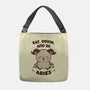 Eat Drink And Be Aries-None-Adjustable Tote-Bag-WatershipBound