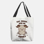 Eat Drink And Be Aries-None-Basic Tote-Bag-WatershipBound