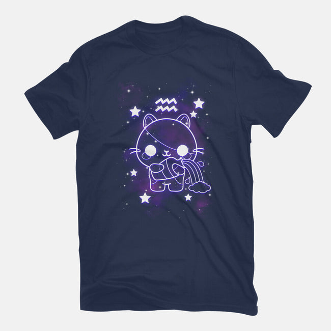 Cute Aquarius-Mens-Heavyweight-Tee-NemiMakeit