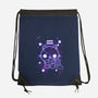 Cute Aquarius-None-Drawstring-Bag-NemiMakeit