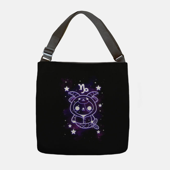 Cute Capricorn-None-Adjustable Tote-Bag-NemiMakeit