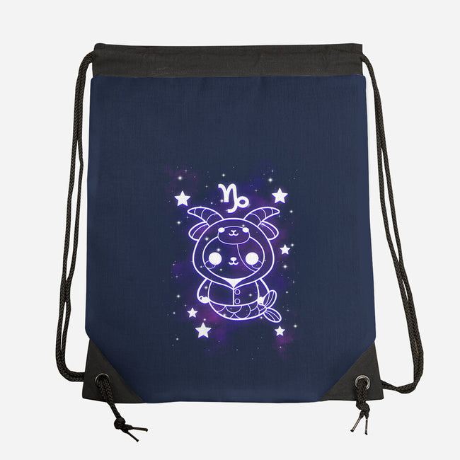 Cute Capricorn-None-Drawstring-Bag-NemiMakeit
