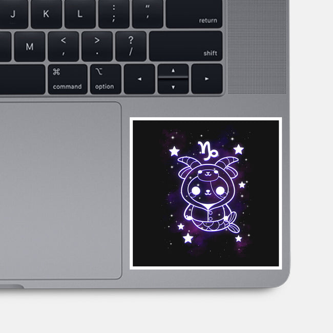 Cute Capricorn-None-Glossy-Sticker-NemiMakeit