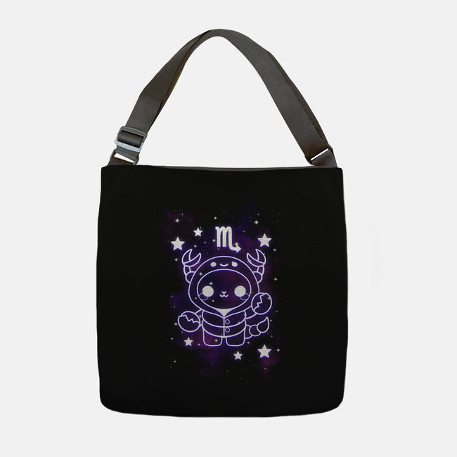 Cute Scorpio-None-Adjustable Tote-Bag-NemiMakeit