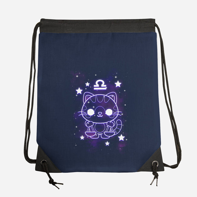 Cute Libra-None-Drawstring-Bag-NemiMakeit