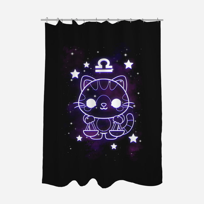 Cute Libra-None-Polyester-Shower Curtain-NemiMakeit
