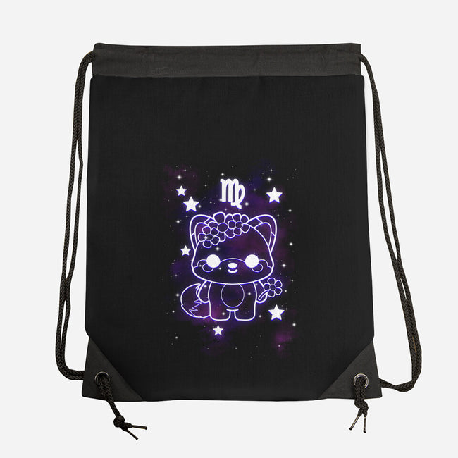 Cute Virgo-None-Drawstring-Bag-NemiMakeit