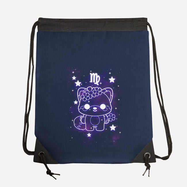 Cute Virgo-None-Drawstring-Bag-NemiMakeit