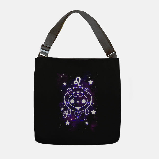 Cute Leo-None-Adjustable Tote-Bag-NemiMakeit
