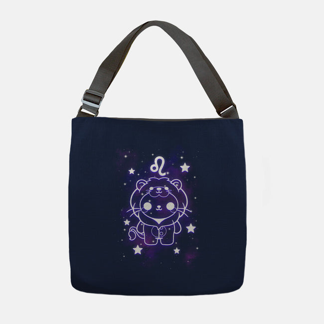 Cute Leo-None-Adjustable Tote-Bag-NemiMakeit
