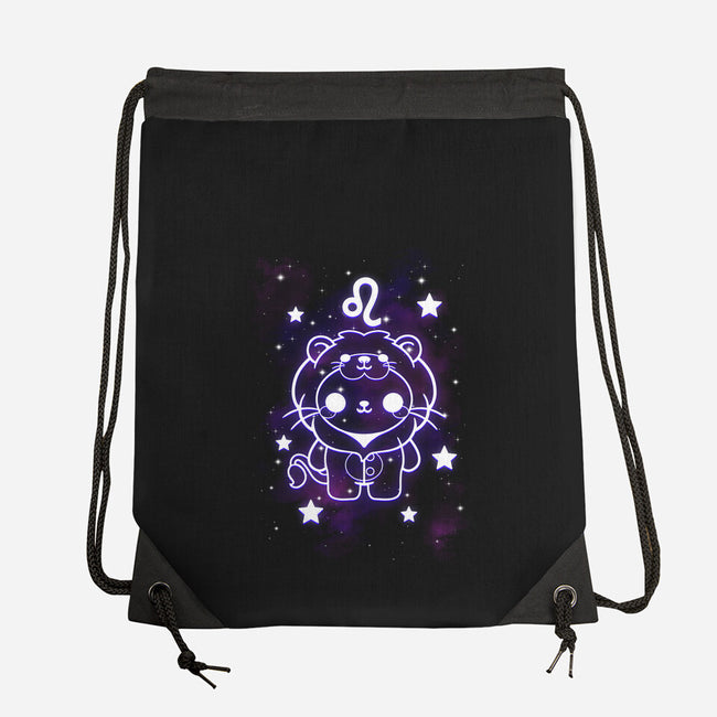 Cute Leo-None-Drawstring-Bag-NemiMakeit