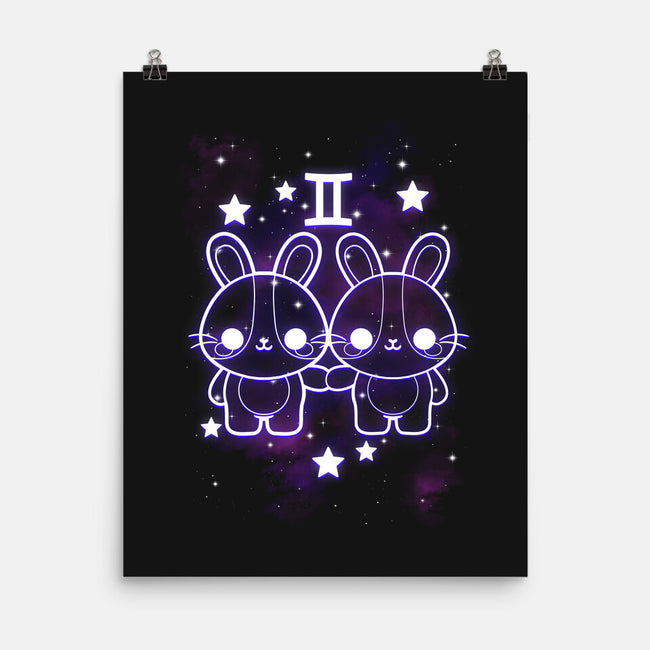 Cute Gemini-None-Matte-Poster-NemiMakeit