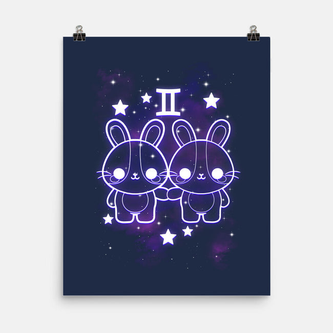 Cute Gemini-None-Matte-Poster-NemiMakeit