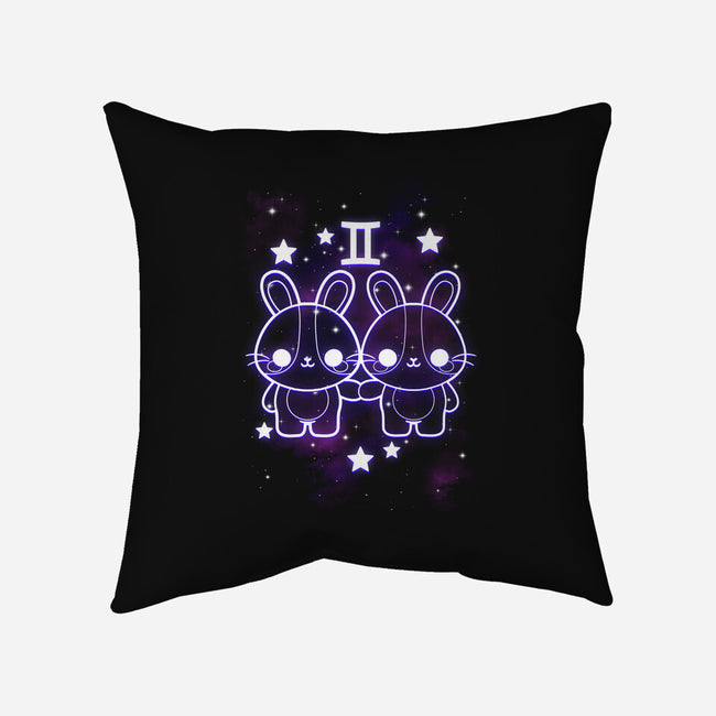 Cute Gemini-None-Removable Cover w Insert-Throw Pillow-NemiMakeit