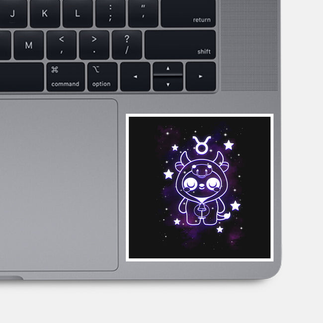Cute Taurus-None-Glossy-Sticker-NemiMakeit