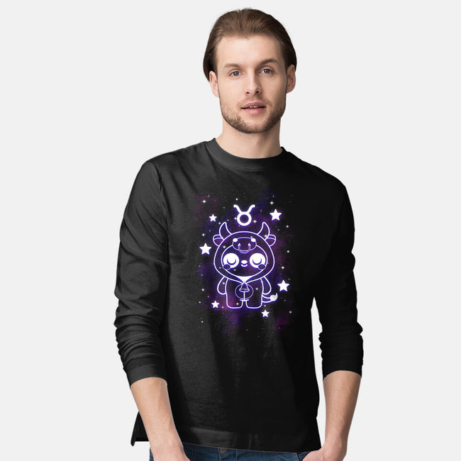 Cute Taurus-Mens-Long Sleeved-Tee-NemiMakeit
