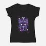 Cute Aries-Womens-V-Neck-Tee-NemiMakeit