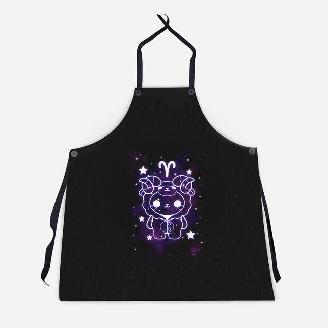 Cute Aries-Unisex-Kitchen-Apron-NemiMakeit
