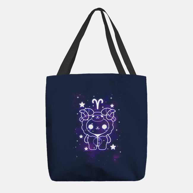 Cute Aries-None-Basic Tote-Bag-NemiMakeit