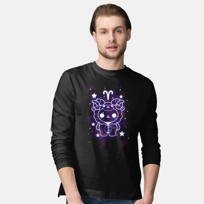 Cute Aries-Mens-Long Sleeved-Tee-NemiMakeit