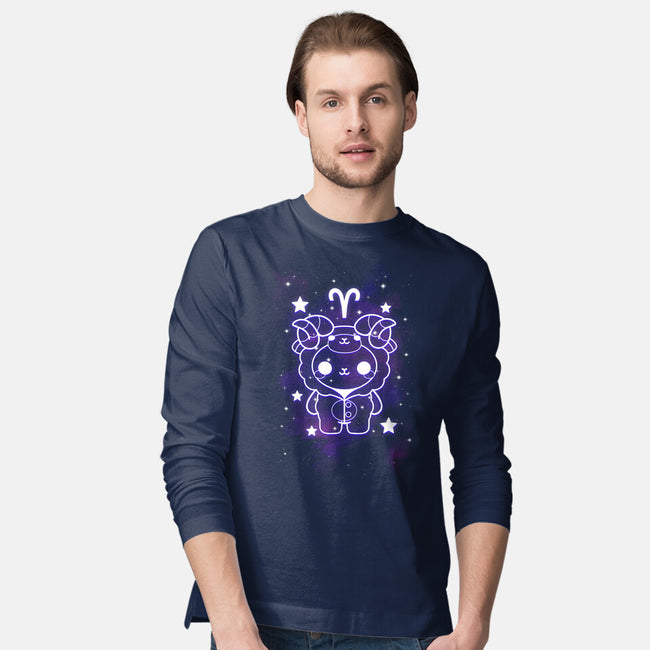 Cute Aries-Mens-Long Sleeved-Tee-NemiMakeit