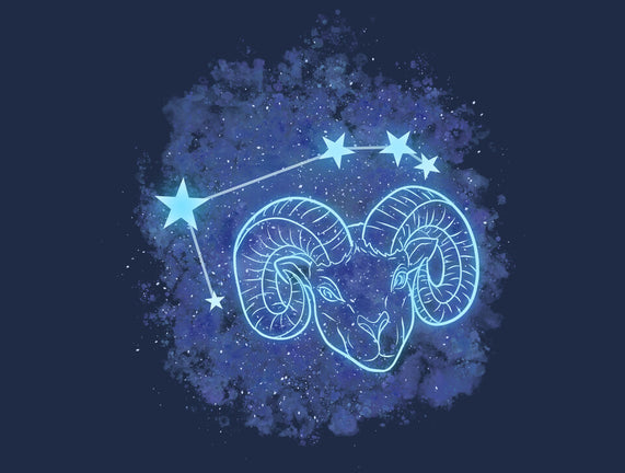 Aries Neon Constellation