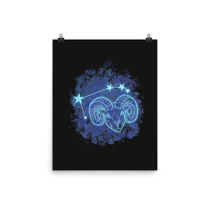 Aries Neon Constellation
